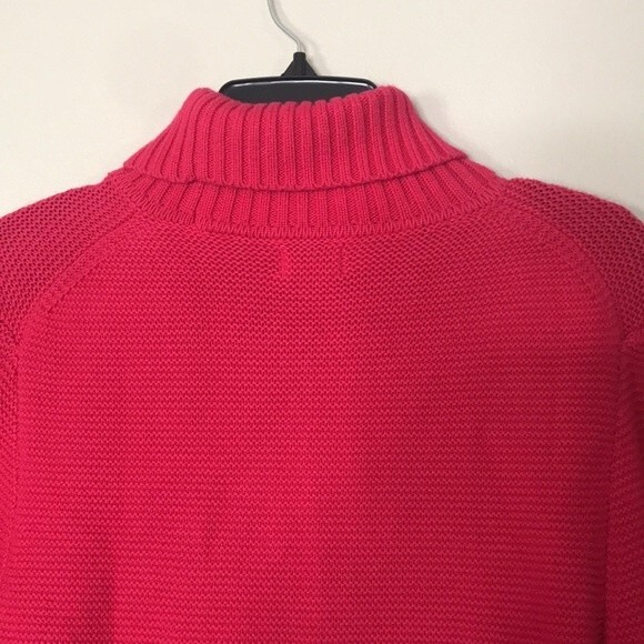 J.Crew Classic mock Turtleneck Sweater  Size Medium Cotton merino wool blend - Picture 12 of 12